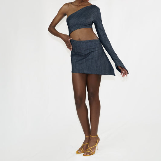 Denim dress