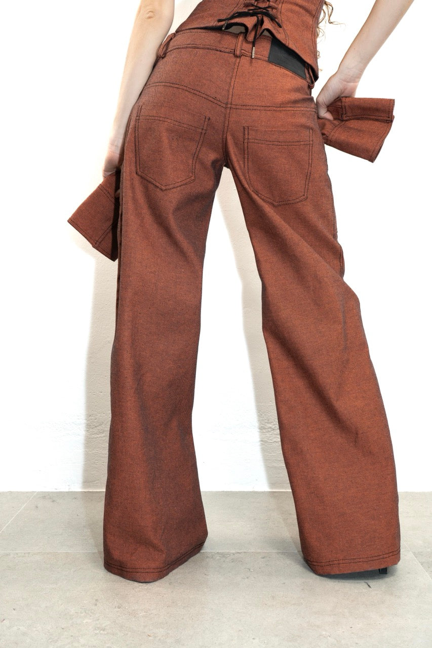 Pantalón Mangas Naranja