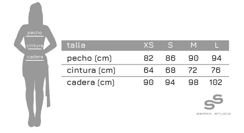 Tabla de tallas · serrastudio